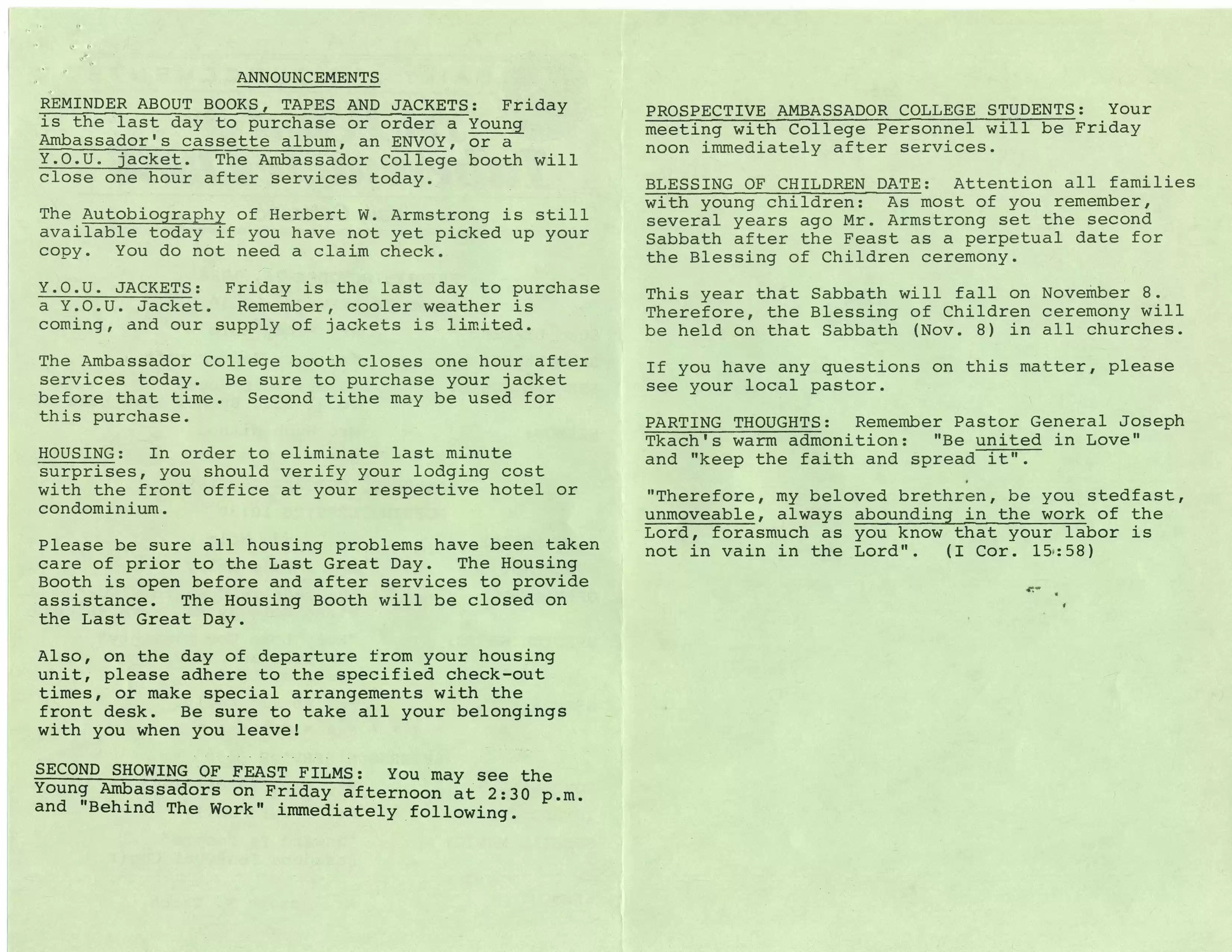 FT Vail bulletin 10-24-86, pg2